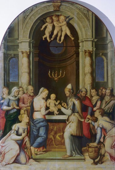 Circumcision by Luca Longhi